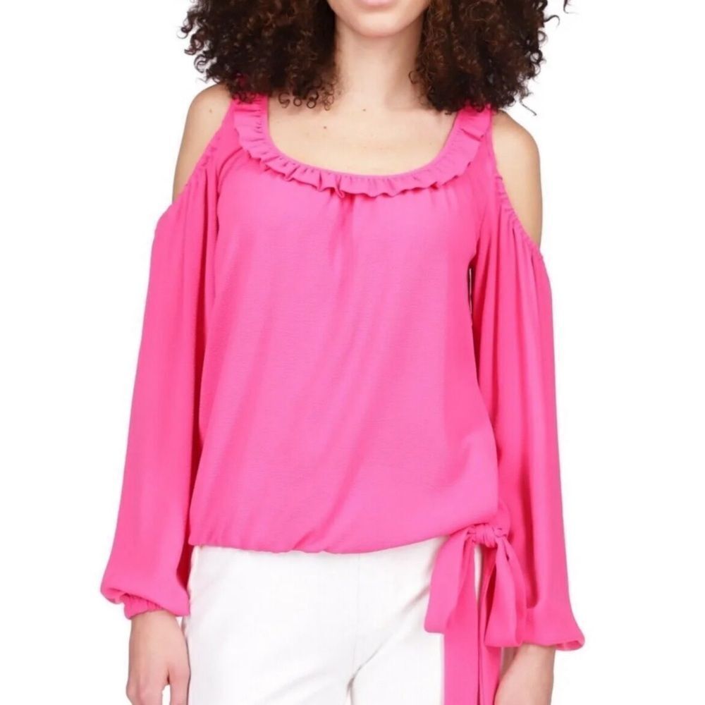 Michael Kors Cold Shoulder Top